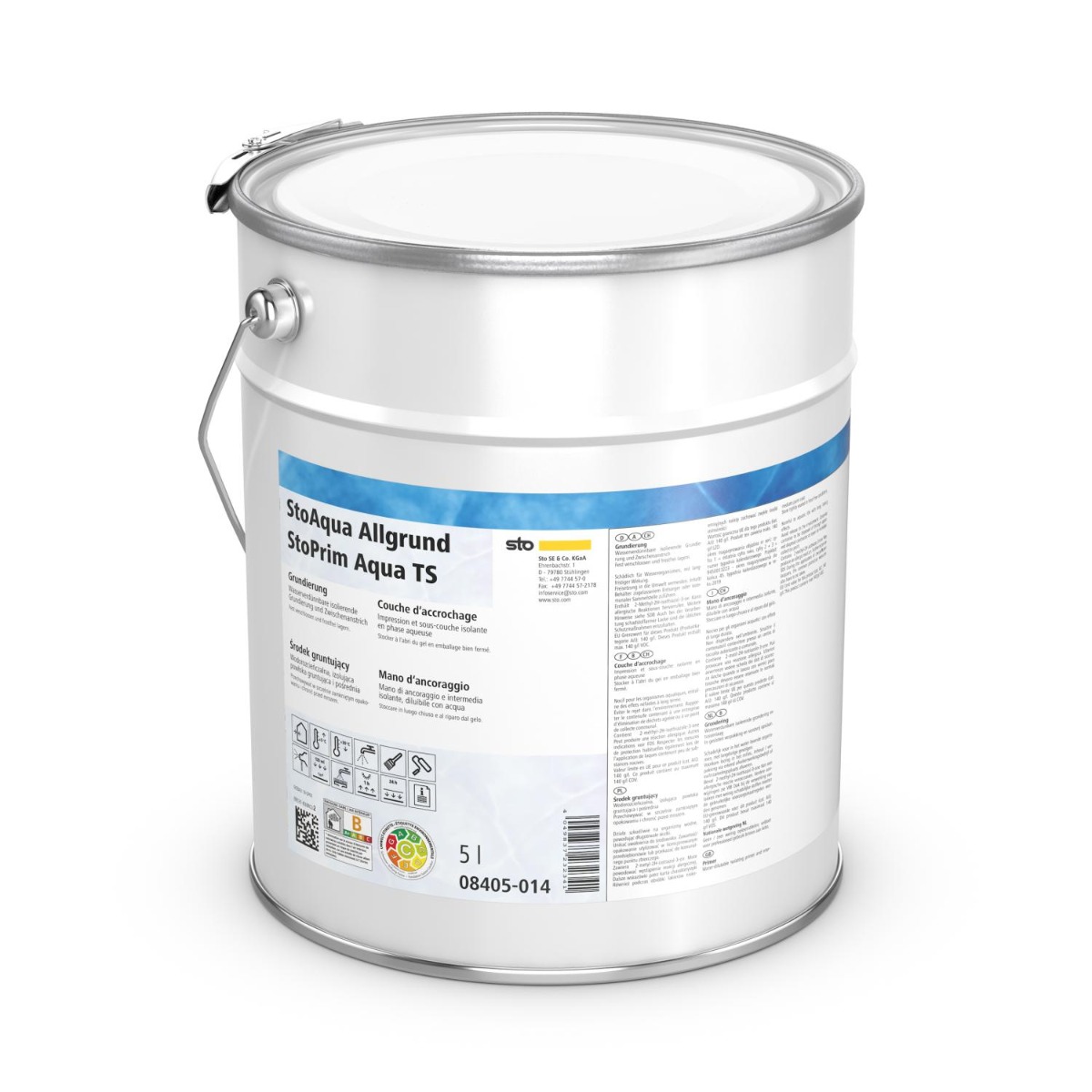 StoAqua Allgrund-Weiß-2,5 Liter Dose