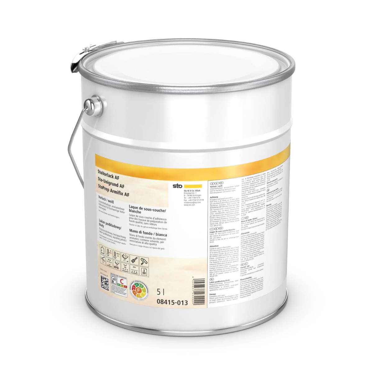 StoVorlack AF-5 Liter Dose-Weiß